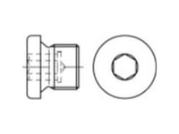 Toolcraft To-9988881 Låseskruer 3/4 Zoll Indvendig Sekskant Din 908 Rustfrit Stål A4 10 Stk