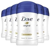 Dove Original Anti-Perspirant Deodorant Stick 40 ml Pack of 6