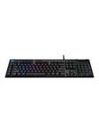 Logitech Gaming G815 - Tastatur - Russisk - Sort