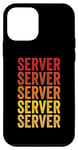 Coque pour iPhone 12 mini Serveur aspirant, serveur