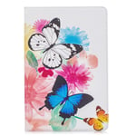 For Samsung Galaxy Tab A 10 1 2019 Case SM-T515 T510 Cover Smart Painted Leather Tablet Case Fundas For Samsung Tab A 10.1 2019-butterfly