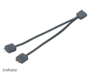 Akasa AK-CBLD08-KT02 Addressable RGB LED Splitter Cable 12cm (2-pack)