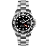 OceanX Sharkmaster GMT SMS-GMT-511 - Herre - 42 mm - Analog - Automatisk - Safirglas