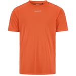 Craft Adv Essence SS Tee Stl. L Herr Orange T-shirt för löpning