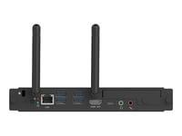 Avocor - Digital Skyltspelare Med Spår - 16 Gb Ram - Intel Core I7 - Ssd - 256 Gb - Windows 11 Pro - 4K Uhd (2160P) - 60 Fps - Svart