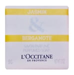 L'Occitane Jasmin & Bergamote Perfumed SOAP BAR Jasmine & Bergamot 50g (Wrapped)