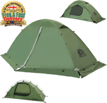 1-Man Camping Tent - 3/4 Season One Man Tent, Waterproof L