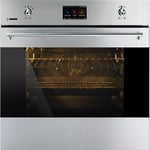 Smeg Classic SFP6303WTPX Wifi Connected Built In Electric Single Oven - Black / Stainless Steel A+ Rated SFP6303WTPX_BSS