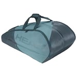 HEAD Racquet Bag Sac de Raquette Tour Unisex, Cyan/Bleu, XL