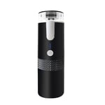 Trådlös elektrisk kaffemaskin 1200mah USB uppladdningsbar utomhus resebil hem bärbar helautomatisk kaffebryggare