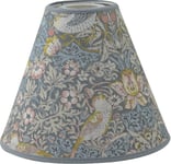 Strawberry Thief toppringskärm slate William Morris