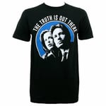 The X-Files The Truth is Out There Agents Skully Mulder TV Show T Shirt XF0004