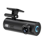 Dashcam/bilkamera - Full HD 1080p Nightvision & med SONY-sensor Svart
