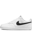 Nike Homme Court Vision Low Next Nature Men's Shoes, White Black White, 38.5 EU