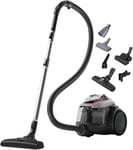AEG 6000 Bagless Vacuum Cleaner AL61A4UG, Lightweight and Compact suitable for Animal Pet Hair, Dust, Hard Floor and Carpet, Urban Grey