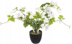 Atmosphera Konstgjord Växt I Kruka Bugenwillia, 76 Cm, Vita Blommor