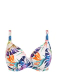 Paradiso Uw Gathered Full Cup Bikini Top 40 Dd Patterned Fantasie