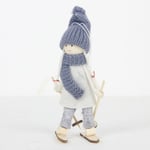 Creative Christmas Mini Ski Dolls Pendant Doll Ornament F As Shown