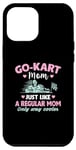 Coque pour iPhone 14 Plus Go kart mom, comme maman ordinaire, mais beaucoup plus cool - Karting