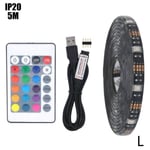 Usb Led Strip 5050 Rgb Changeable Tv Background 50cm 5m L Not Waterproof
