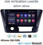 QXHELI 9 « Car Radio Navigation GPS pour Mitsubishi Lancer 2014-2016 Android 8.1 AUTORADIO Tactiles Appels Mains Libres Écran MirrorLink SWC Dab + 2DIN