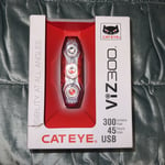 Cateye Viz 300 Rear Bike Light - USB Rechargeable