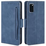 HualuBro Samsung Galaxy A31 Case, Magnetic Full Body Protection Shockproof Flip Leather Wallet Case Cover with Card Slot Holder for Samsung Galaxy A31 Phone Case (Blue)