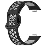 Silikonarmband Sport Huawei Watch Fit 3 svart