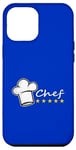 iPhone 14 Pro Max Master Chef Cook 5 Stars Logo Restaurant Star Grill Gourmet Case