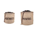 KitchenCraft Natural Elements Vegetable Storage Bag+ KitchenCraft Natural Elements Potato Bag