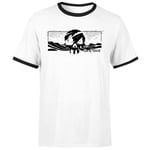 Sea of Thieves Reapers Mark Etch Ringer - White / Black - L
