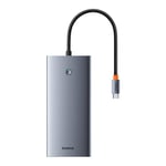 Hub 13in1 Baseus Portaljoy Usb-c To Hdmi Dp Vga C Usb Pd Rj45 Sd/tf 3