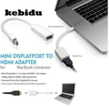 = 0.5 m - câble adaptateur Mini DisplayPort vers HDMI pour Apple MacBook Pro Air mini iMac