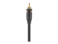 Belkin Essential Series Digital Coaxial Cable - Digital audiokabel (koaxial) - RCA hane till RCA hane - 1 m