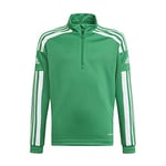 adidas Mixte Enfant Sweatshirt Sq21 TR Top Y, Team Green/White, GP6471, 140