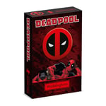 Waddingtons Number 1 Deadpool Playing Card Game, Play with your favourite superheroes from Lady Deadpool and Kidpool, gift and toy for ages 14 plus