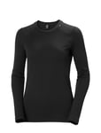 Helly Hansen W Lifa Merino Midweight Crew Svart
