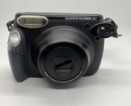 Fujifilm Instax 210 Film Camera Black Polaroid Tested & Working Ink Spool