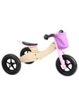 Small Foot - Wooden Tricycle and Balance Bike 2in1