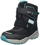 Superfit Culusuk 2.0 Snow Boots, Black/Green 0000, 3.5 UK