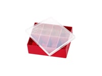 Parat 900021166, Verktygslåda, Plast, Röd, 118 Mm, 44 Mm, 97 Mm
