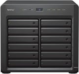 Synology DiskStation DS3622XS+ 12 Bay Desktop NAS Solution, Installed with 12 x 16TB HAT5300 drives