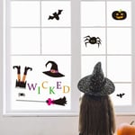 Wall Stickers Cap Halloween Drawing Room Reusable Self-adhesive Multicolor Colorful