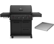 Austin and Barbeque AABQ - Pro 5+2B + Rotisserie + AABQ - Plancha
