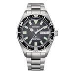 Citizen Men's Analog Automatic Watch with Stainless Steel Strap NY0120-52E