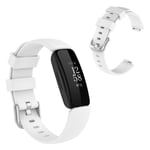 Fitbit Inspire 2 simple watch band - White / Size: L Vit