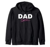 Happy Fathers day Men Outfits Pink Heart Funny Dad Girl Zip Hoodie