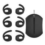 AHASTYLE Apple AirPods Pro 2 öronkrokar, 3 par, Storlek S,M,L - Svart