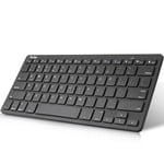 ProCase Universal Wireless Keyboard for Android Windows IOS Device, Mini Slim and Portable, for Macbook, Tablets, PC, Laptop, Smartphone, iMac, iPad Pro/iPad Air/iPad Mini -Black