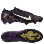 Nike Air Zoom Mercurial Vapor 16 Elite FG Mbappé Personal Edition - Lila/Vit - Gräs (FG), storlek 44
